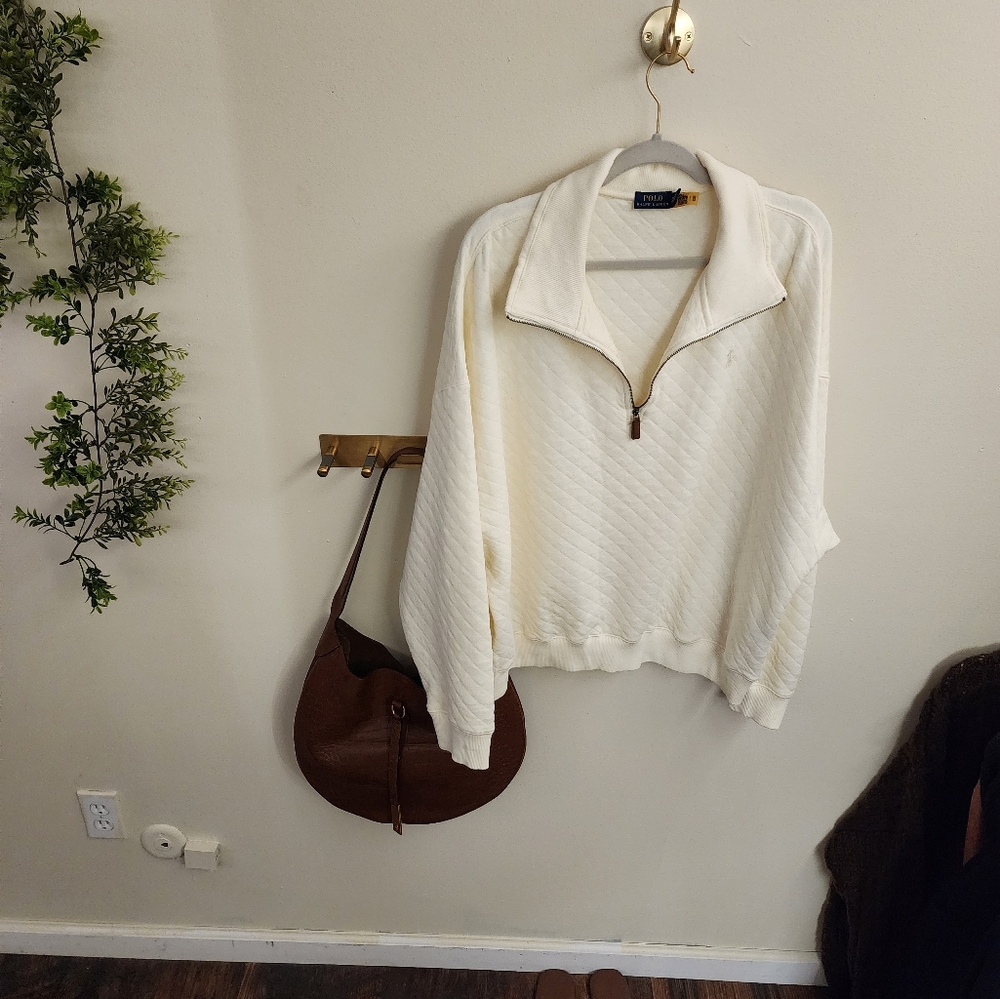 Ralph Lauren Quilted Zip Pullover XXL